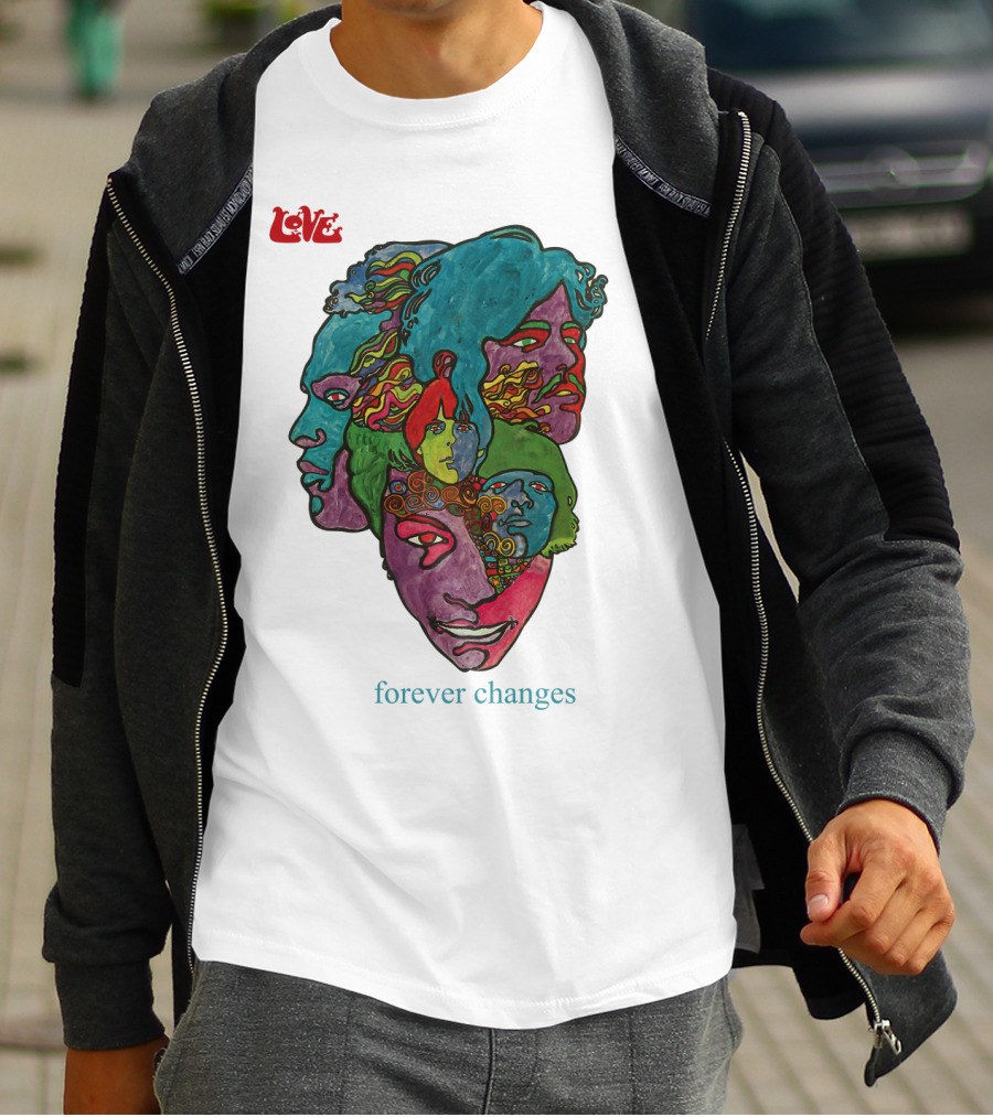 Love Forever Changes 1967 Psychedelic T-Shirt