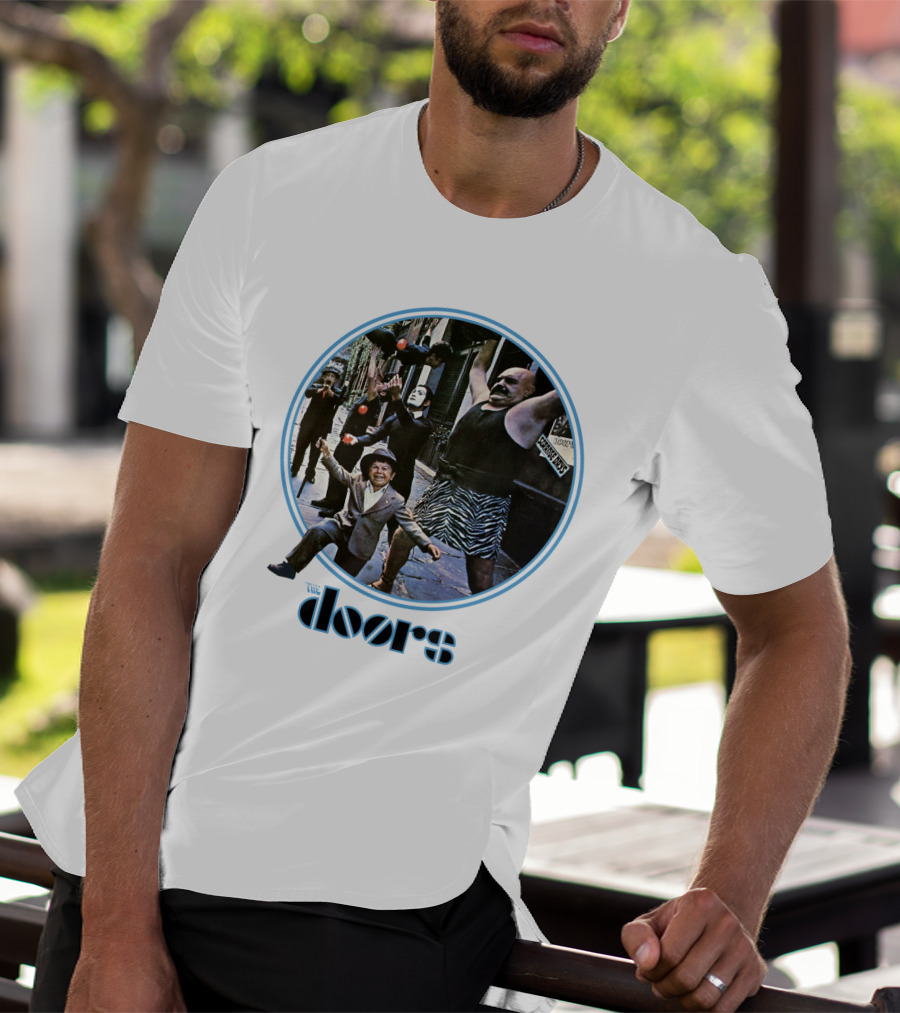 The Doors Strange Days Album Cover Vintage Photo T-Shirt
