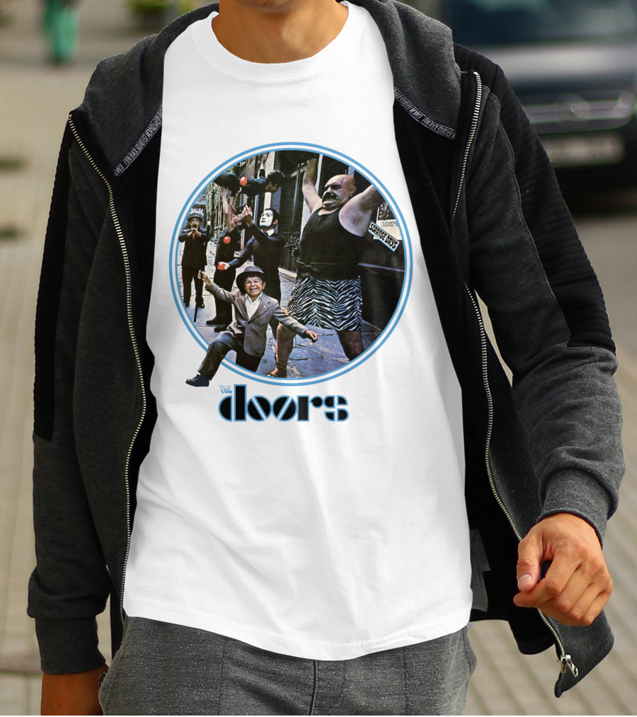 The Doors Strange Days Album Cover Vintage Photo T-Shirt