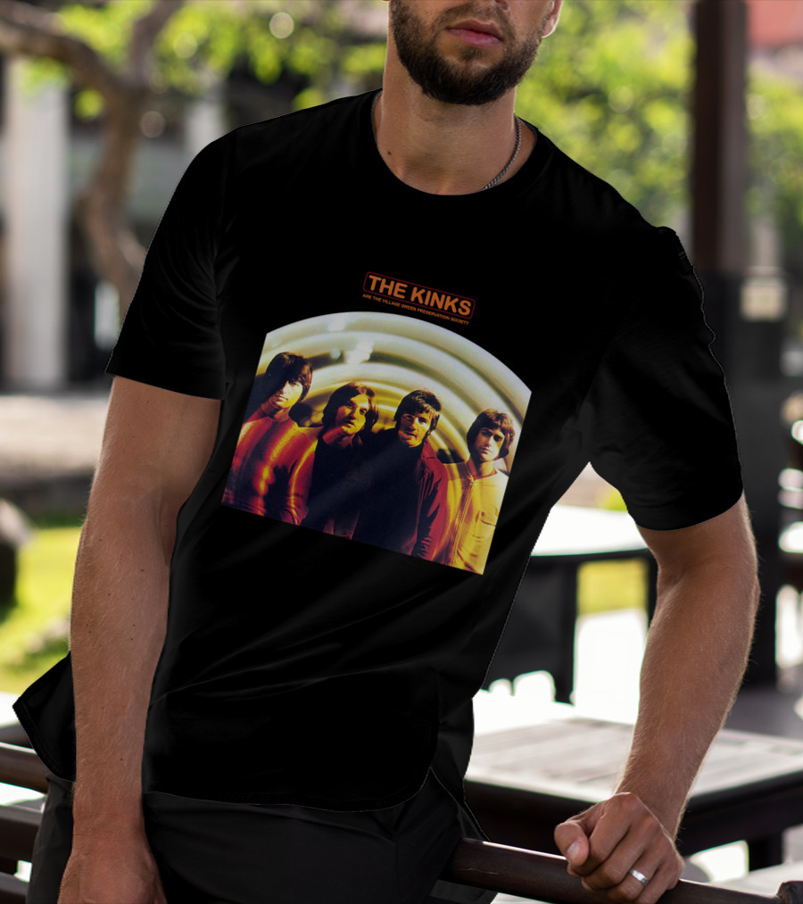 The Kinks Are The Village Green Preservation Society Album Cover T-Shirt