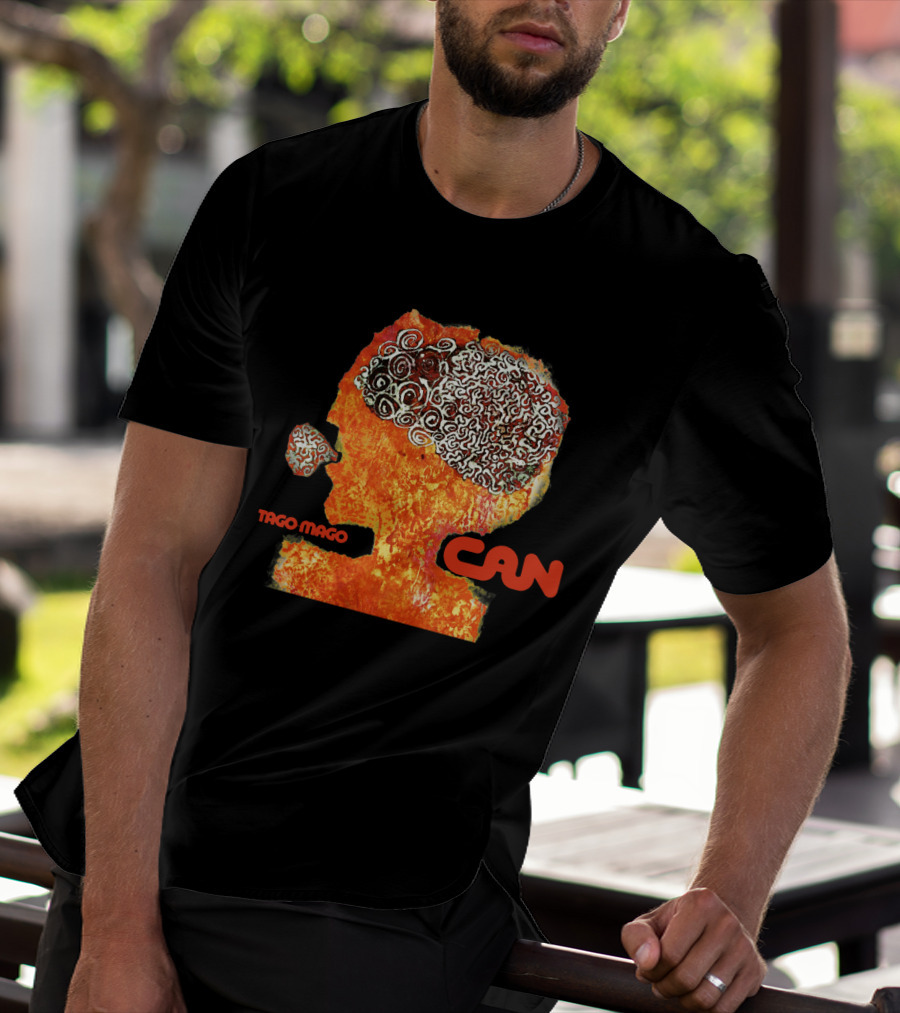 Tago Mago Can Psychedelic Head T-Shirt