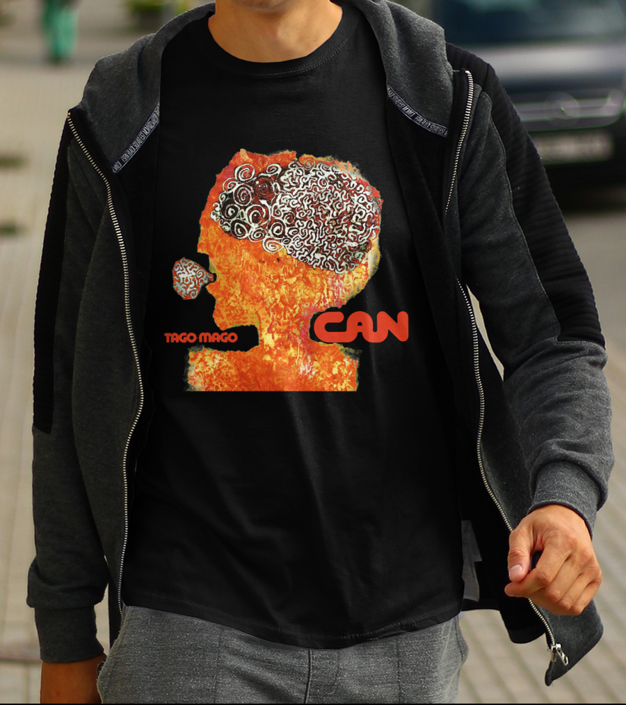 Tago Mago Can Psychedelic Head T-Shirt