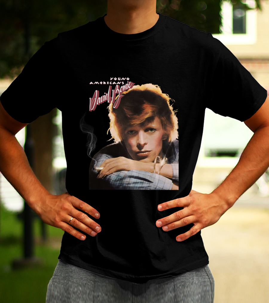 David Bowie Young Americans Smoking T-Shirt