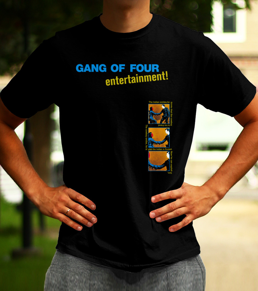 Gang Of Four Entertainment Indian Smiles Band Concept T-Shirt