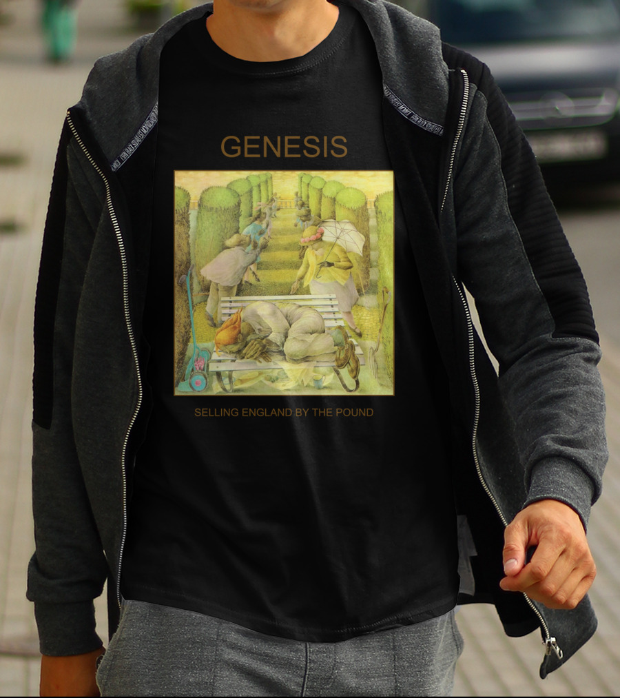 Genesis Selling England By The Pound Vintage Album Cover Art T-Shirt