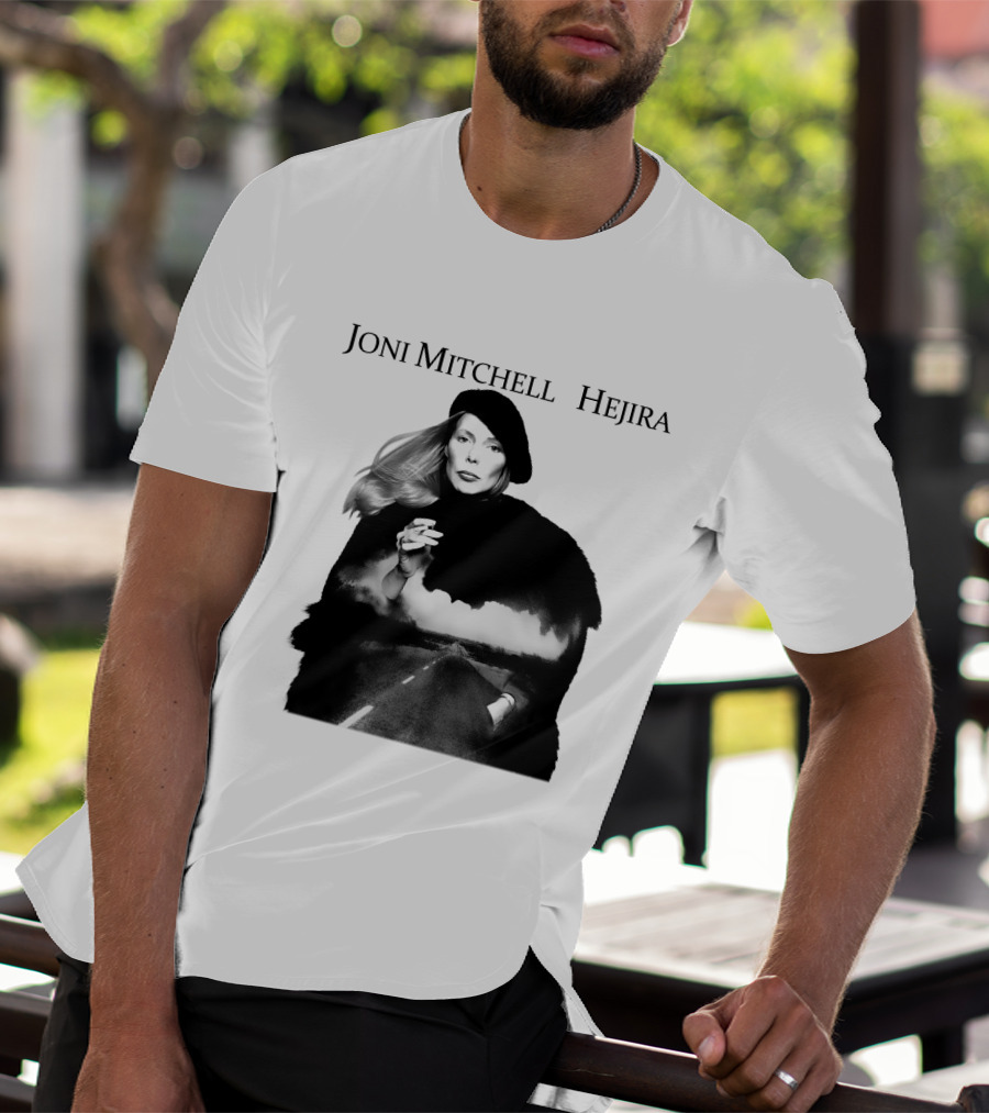 Joni Mitchell Hejira Album Cover Road T-Shirt