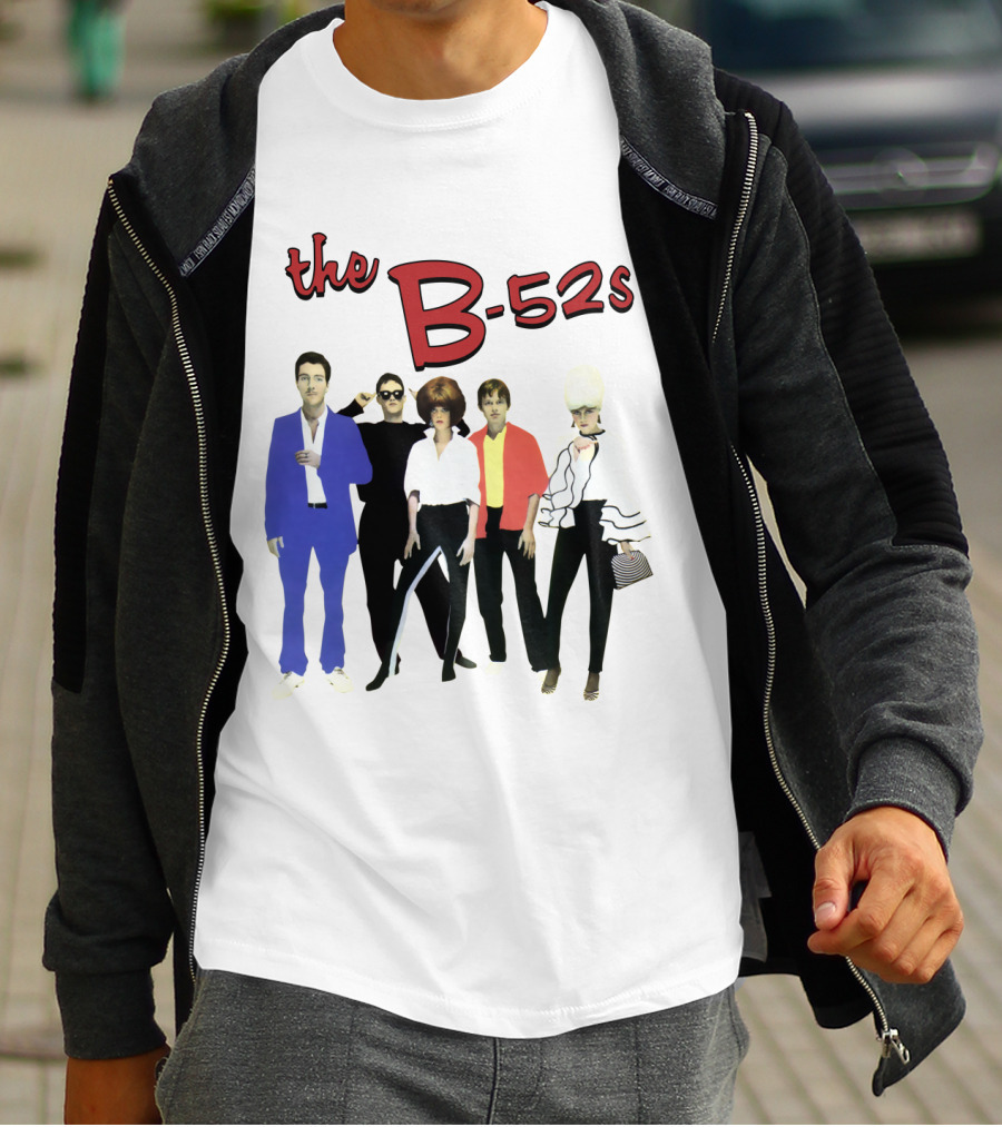The B-52s Retro Band Lineup T-Shirt