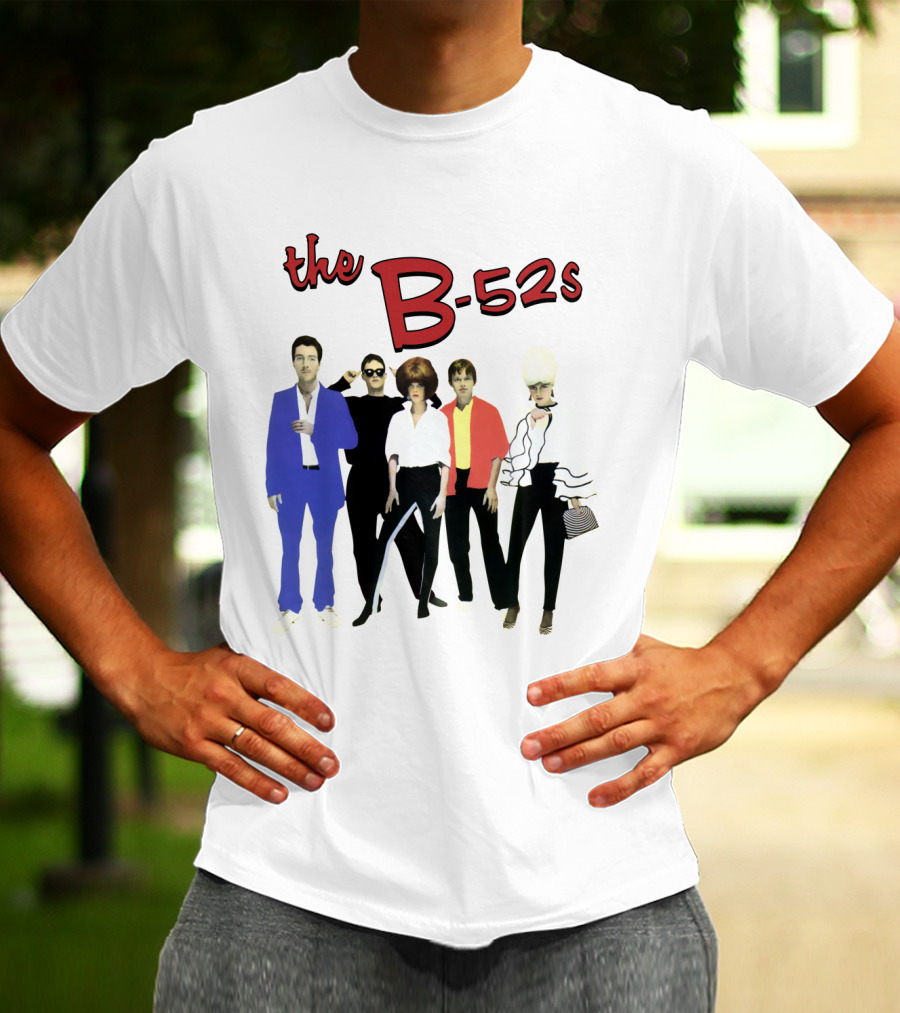 The B-52s Retro Band Lineup T-Shirt