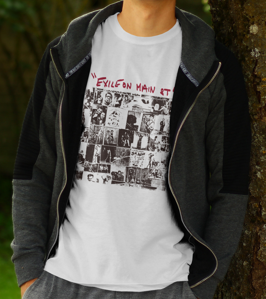 Exile On Main St Collage By The Rolling Stones T-Shirt