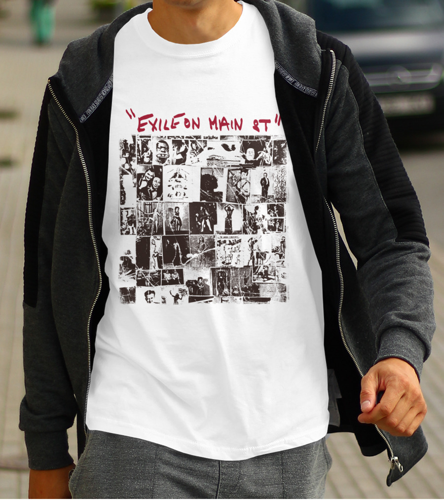 Exile On Main St Collage By The Rolling Stones T-Shirt