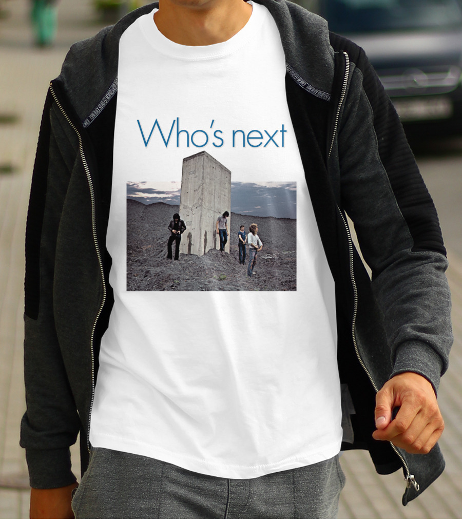 The Who Who's Next Album Cover 1971 Iconic Image T-Shirt