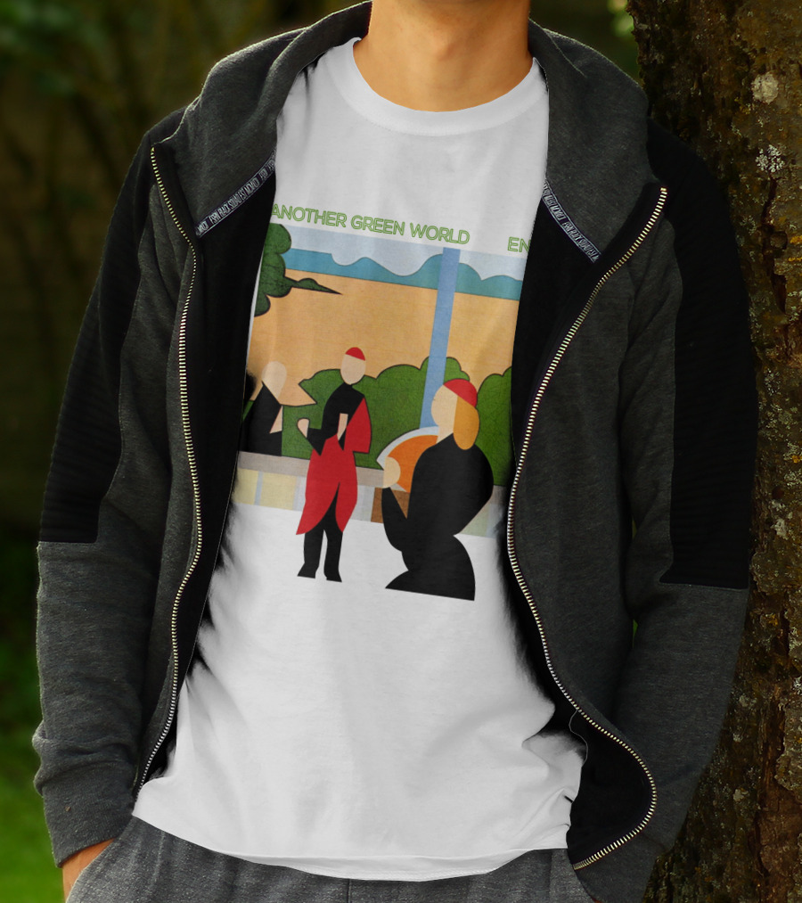 Another Green World Eno Album Artwork Geometric Figures T-Shirt