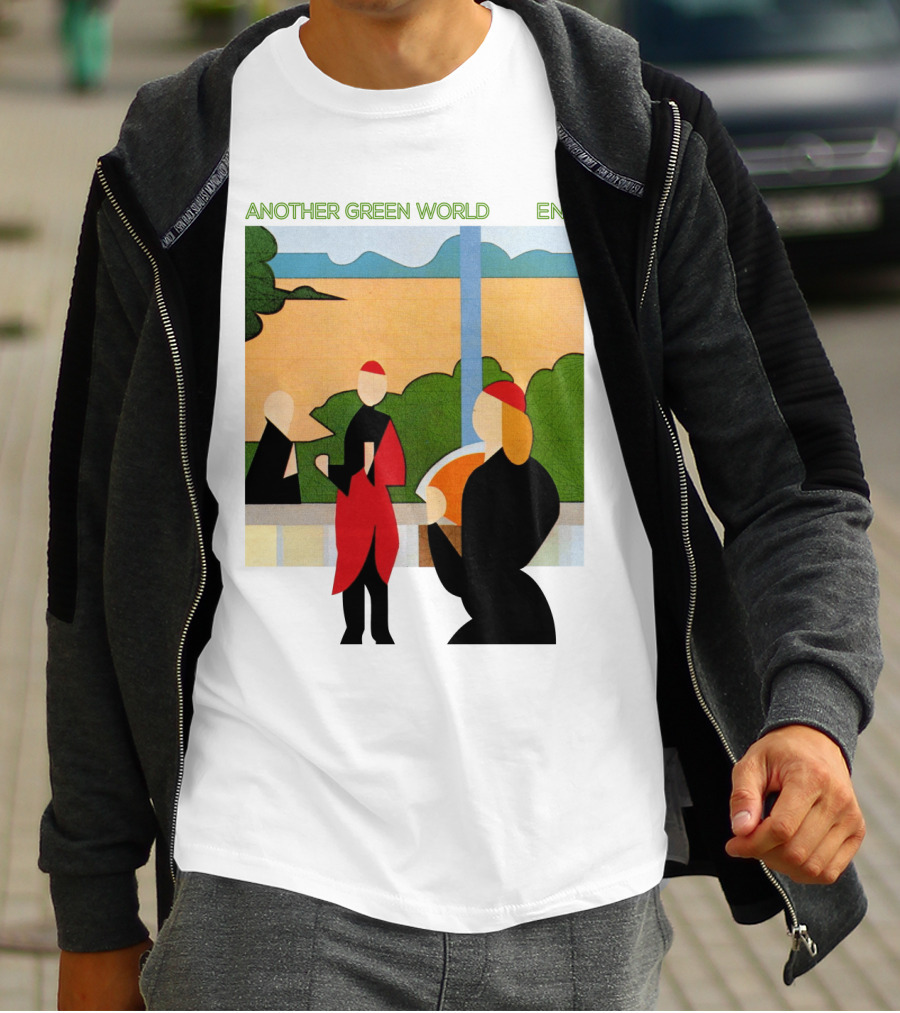 Another Green World Eno Album Artwork Geometric Figures T-Shirt