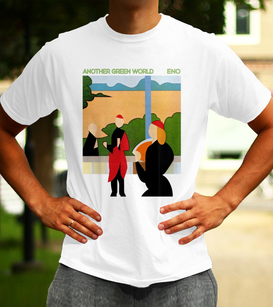Another Green World Eno Album Artwork Geometric Figures T-Shirt