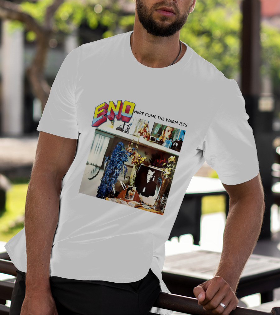 ENO Here Come The Warm Jets Vibrant Album Imagery T-Shirt