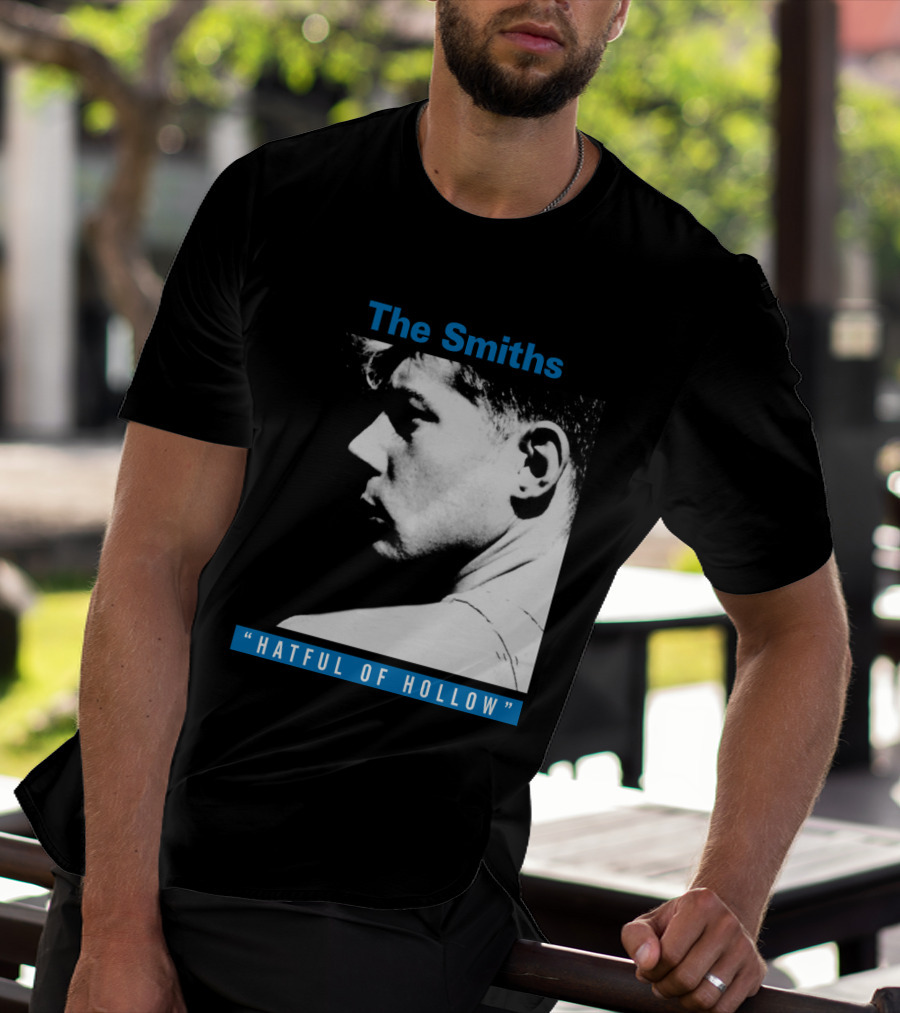 The Smiths Hatful Of Hollow Black And White Profile T-Shirt