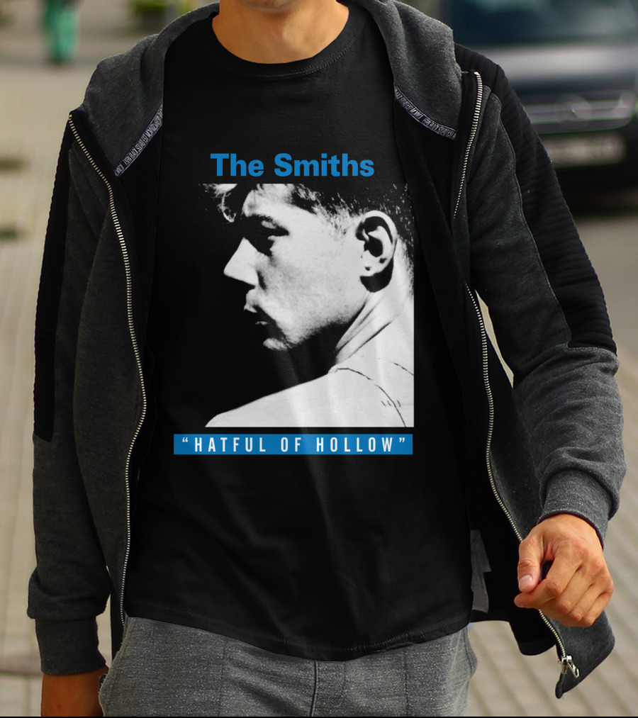 The Smiths Hatful Of Hollow Black And White Profile T-Shirt