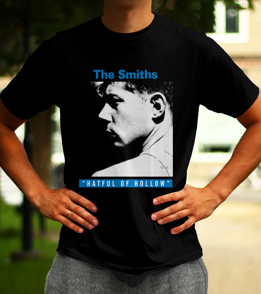 The Smiths Hatful Of Hollow Black And White Profile T-Shirt