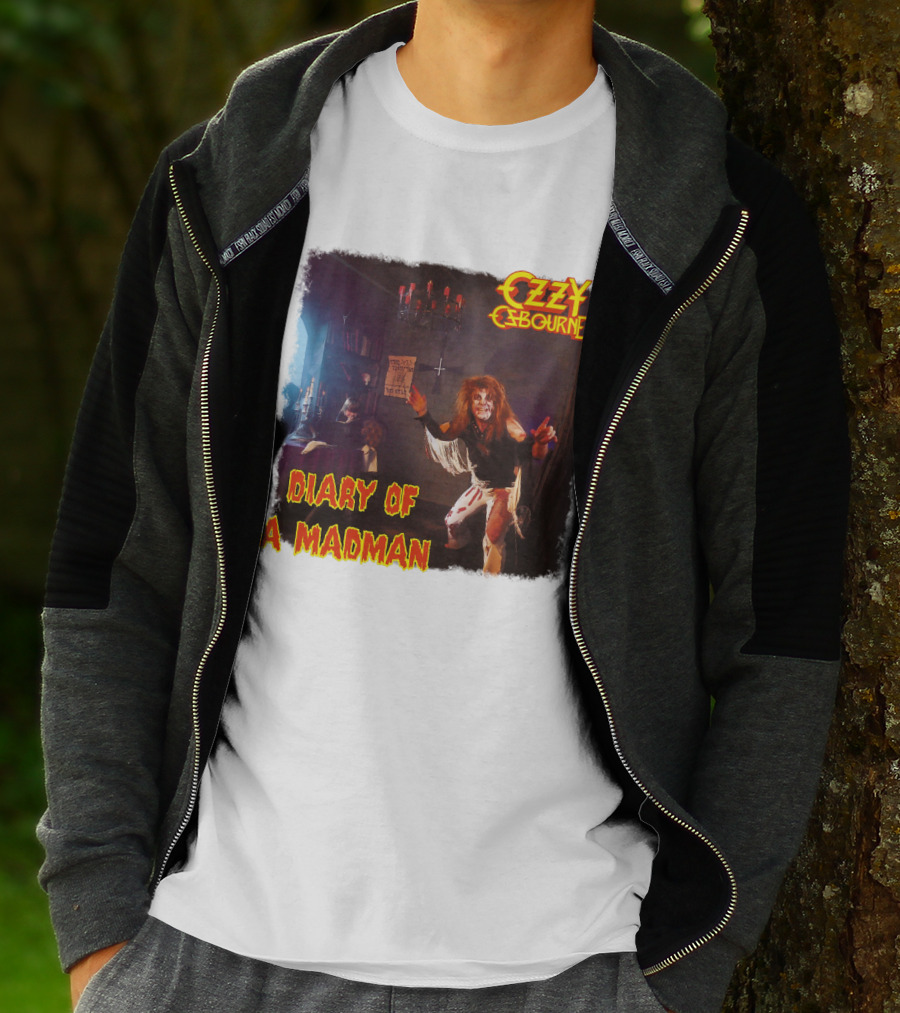 Ozzy Osbourne Diary Of A Madman Album Cover T-Shirt