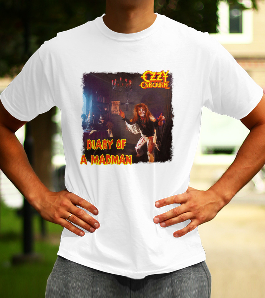 Ozzy Osbourne Diary Of A Madman Album Cover T-Shirt