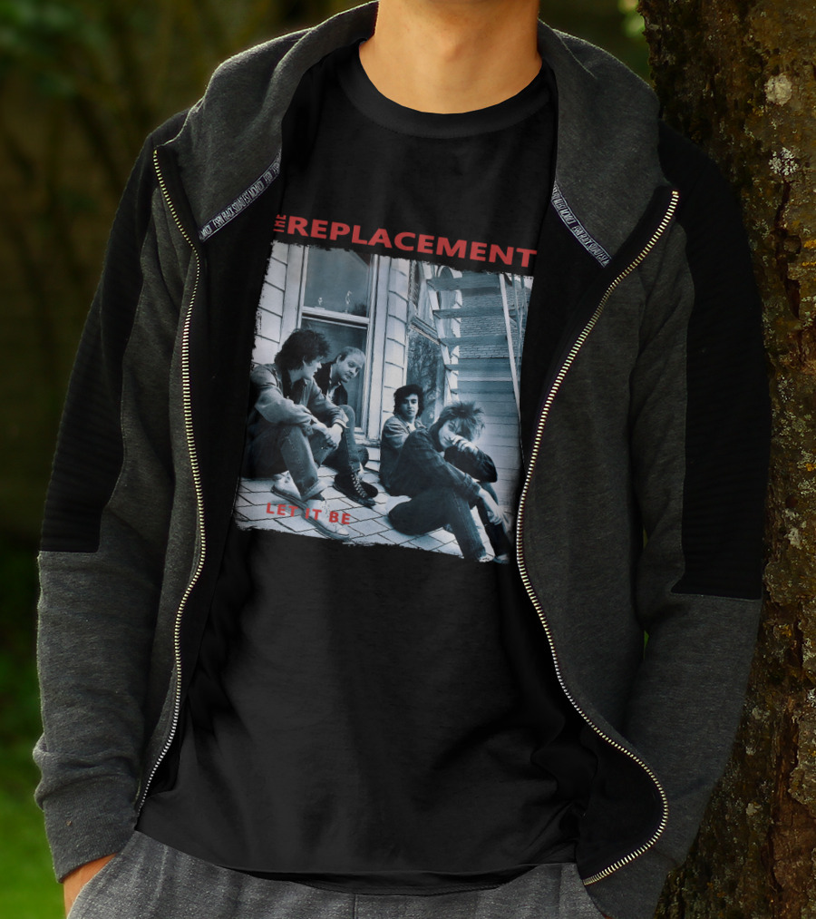 The Replacements Let It Be Album Cover Band Members Sitting Image T-Shirt