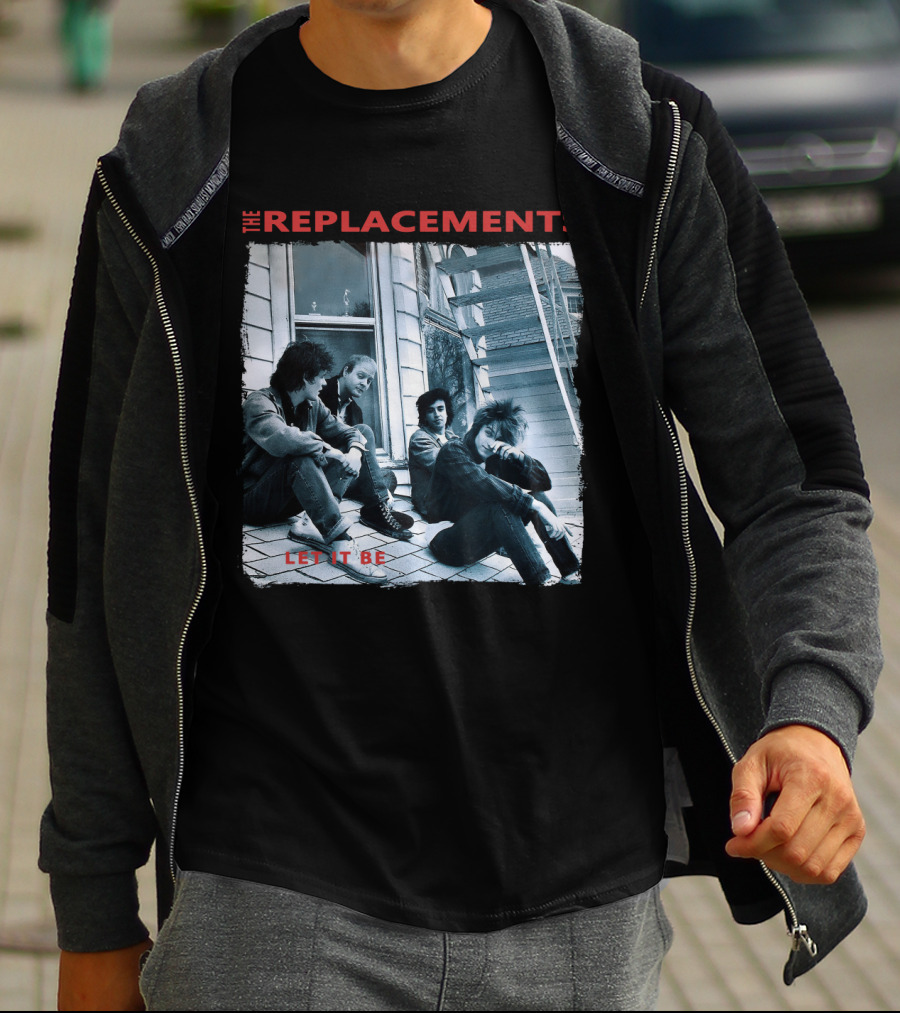 The Replacements Let It Be Album Cover Band Members Sitting Image T-Shirt