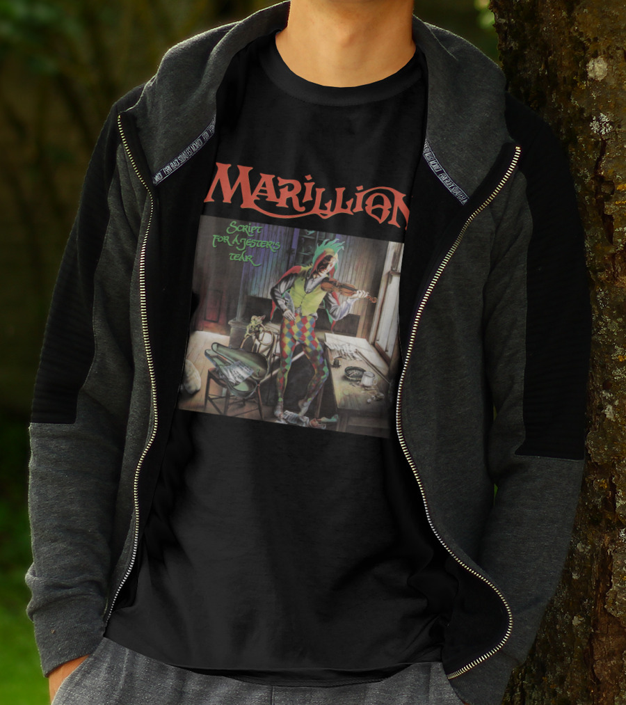 Marillion Script For A Jester's Tear Vintage Album T-Shirt