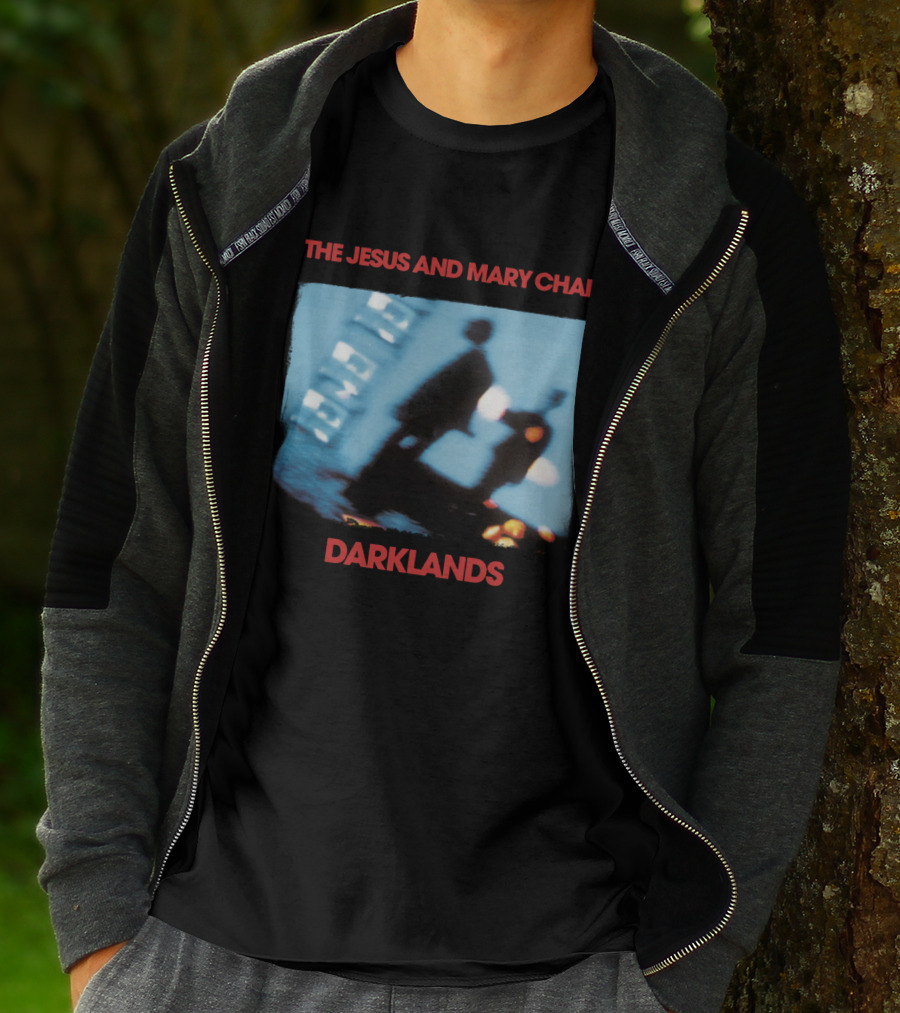 The Jesus And Mary Chain Darklands Silhouette Album Cover T-Shirt