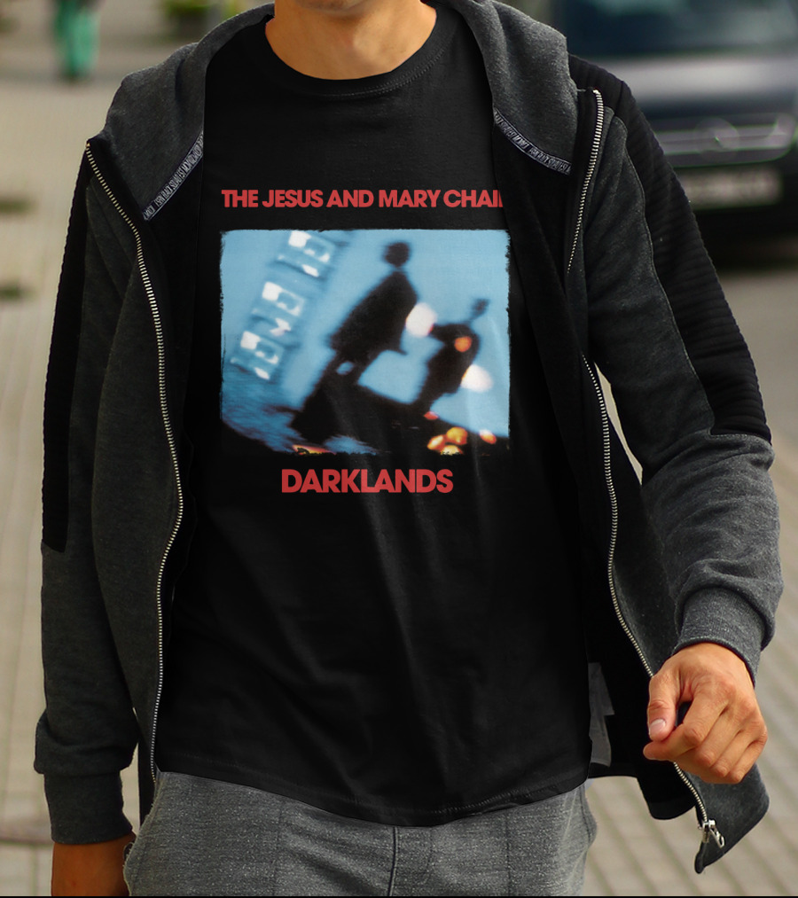 The Jesus And Mary Chain Darklands Silhouette Album Cover T-Shirt