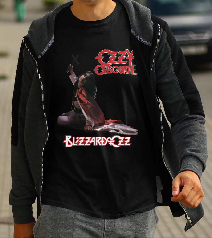 Ozzy Osbourne Blizzard Of Ozz Rock Album Art Classic T-Shirt