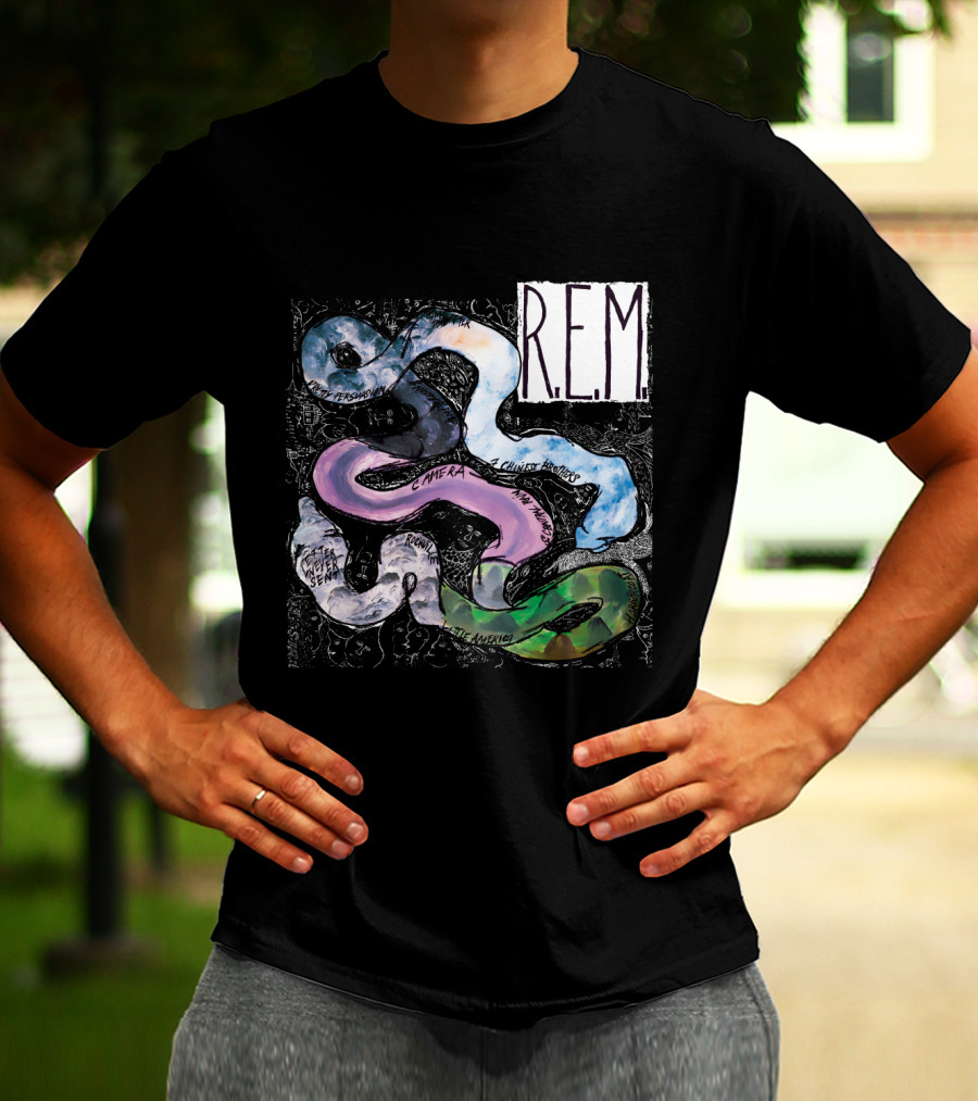 R.e.m. Reckoning Camera Seven Chinese Brothers Southeastern United States Letter Never Sent T-Shirt