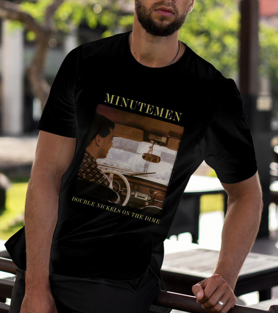 Minutemen Double Nickels On The Dime Album Cover Driving Scene T-Shirt