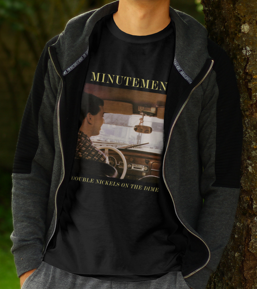 Minutemen Double Nickels On The Dime Album Cover Driving Scene T-Shirt