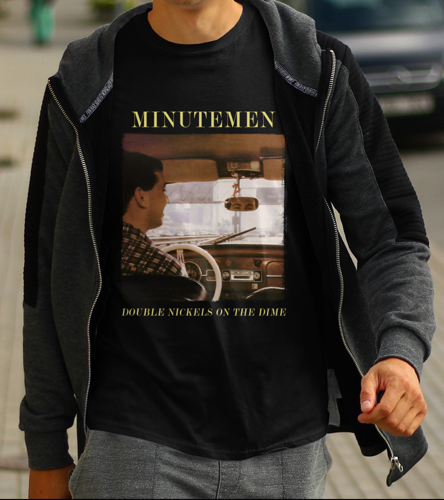 Minutemen Double Nickels On The Dime Album Cover Driving Scene T-Shirt
