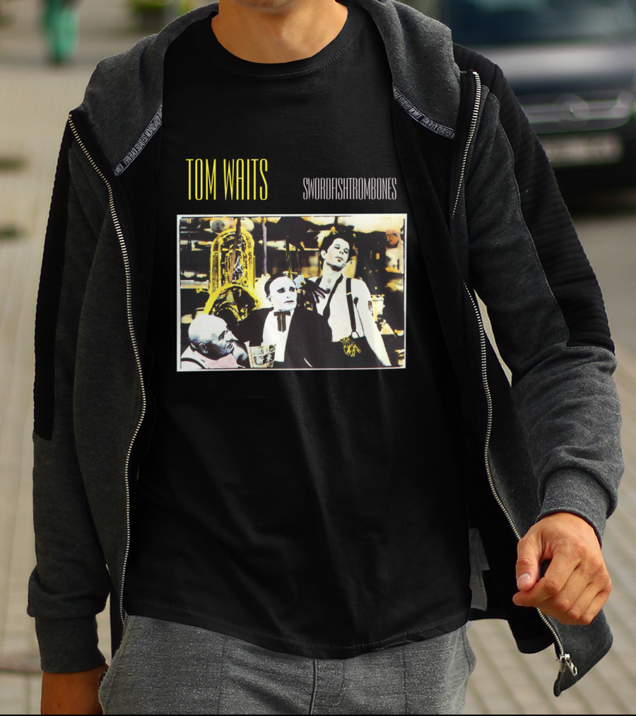 Tom Waits Swordfishtrombones Album Cover T-Shirt