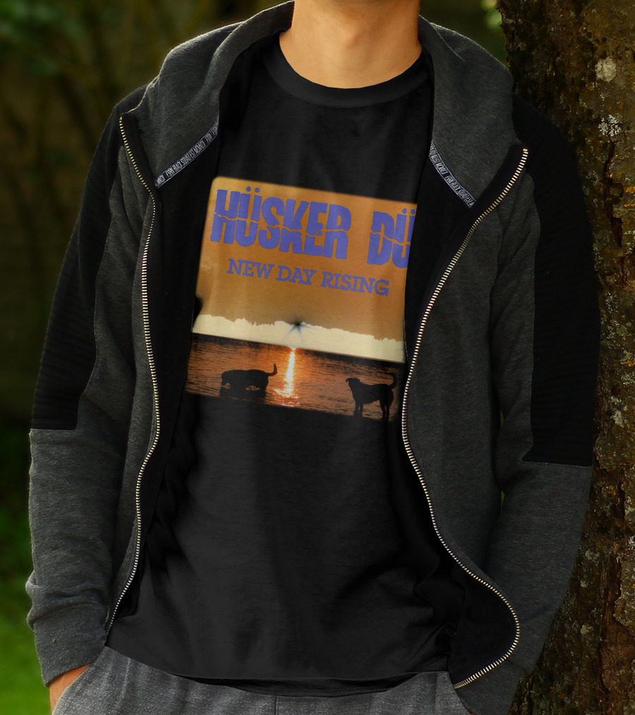 Hüsker Dü New Day Rising Sunrise Dogs T-Shirt