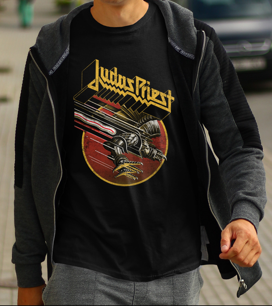 Judas Priest Screaming For Vengeance Album Cover Artwork 01 T-Shirt