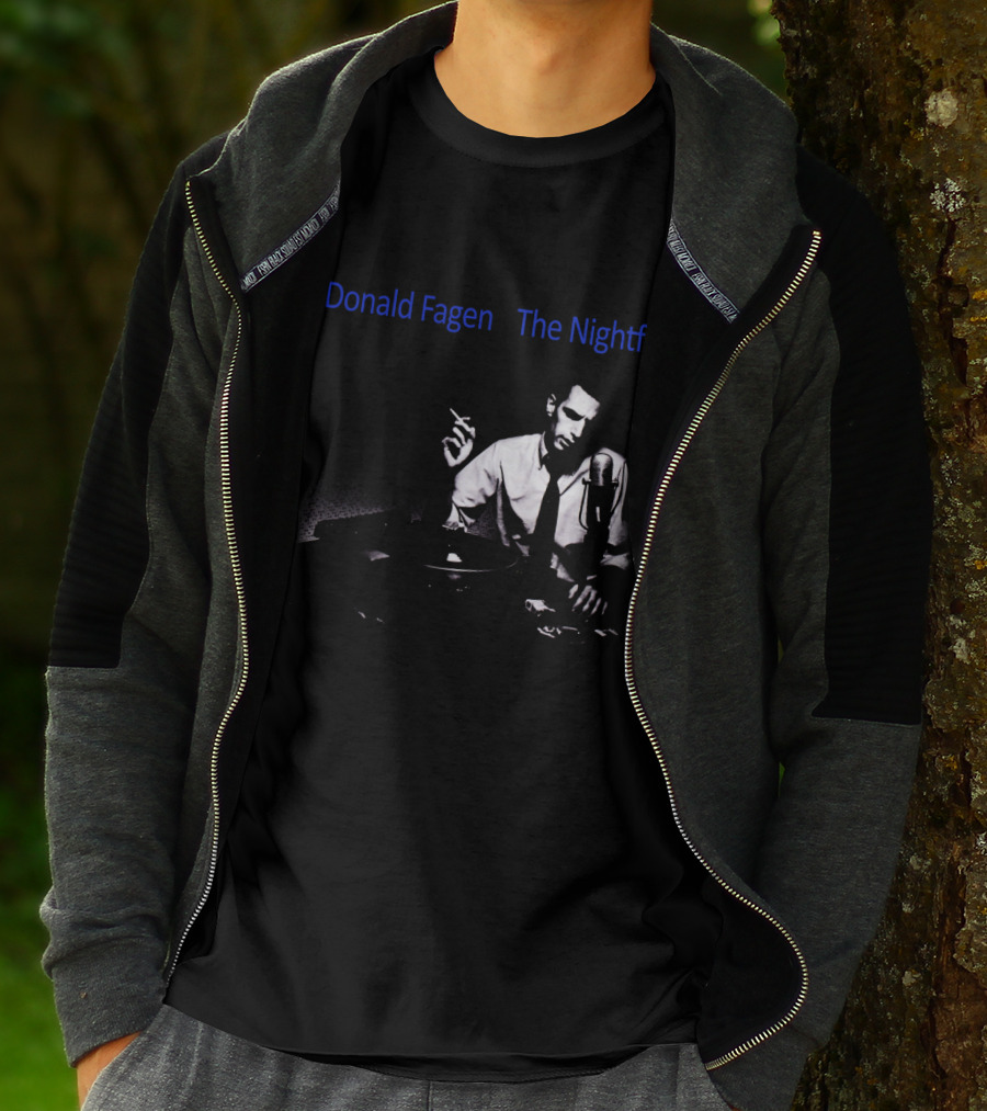 Donald Fagen The Nightfly Jazz Radio Host T-Shirt