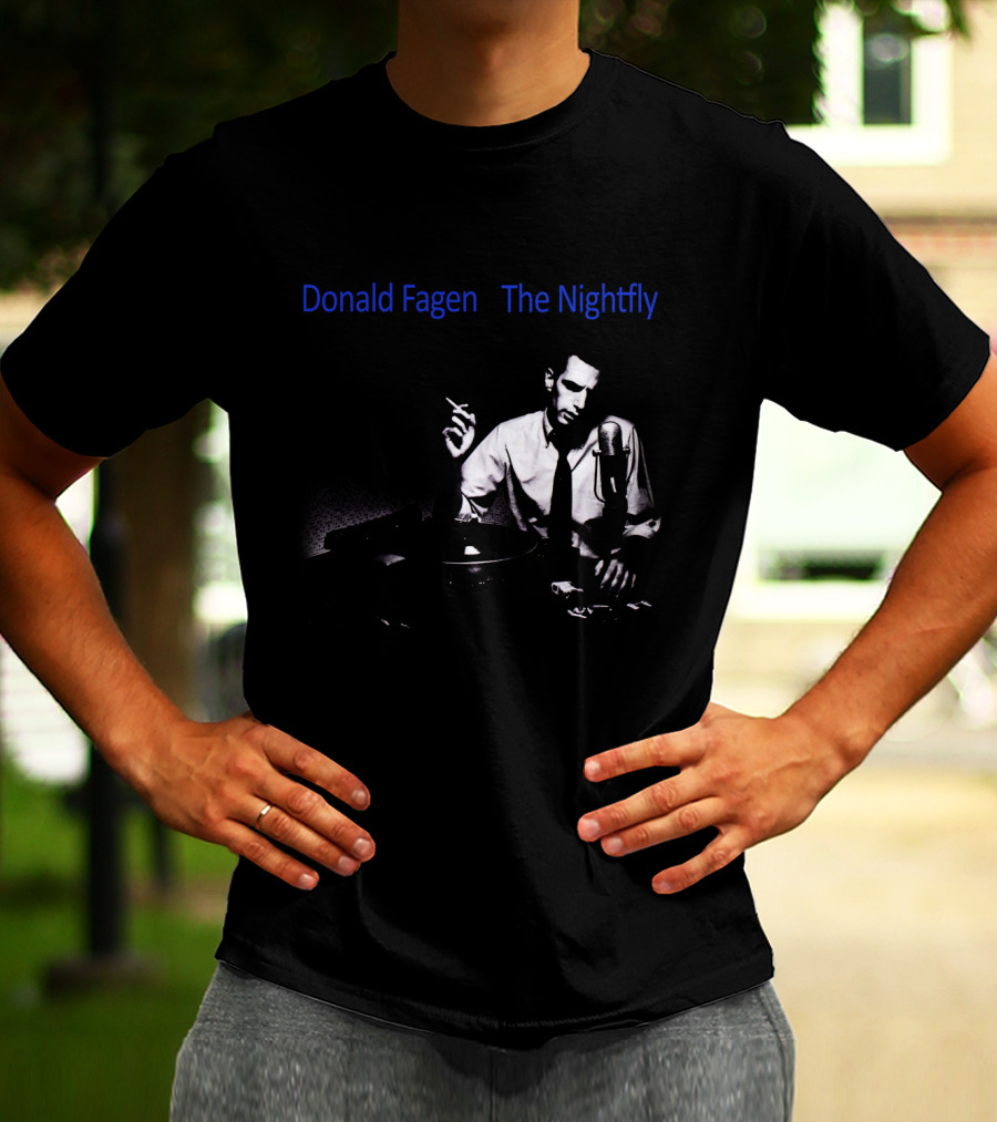 Donald Fagen The Nightfly Jazz Radio Host T-Shirt