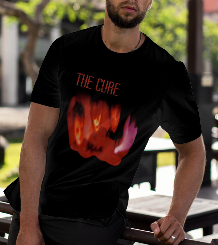 The Cure Pornography Album Cover Art T-Shirt