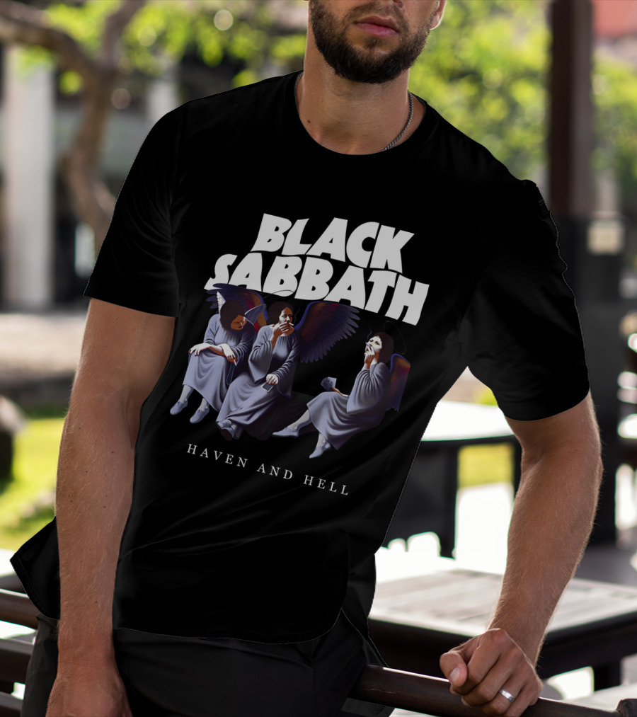 Black Sabbath Heaven And Hell Angels T-Shirt