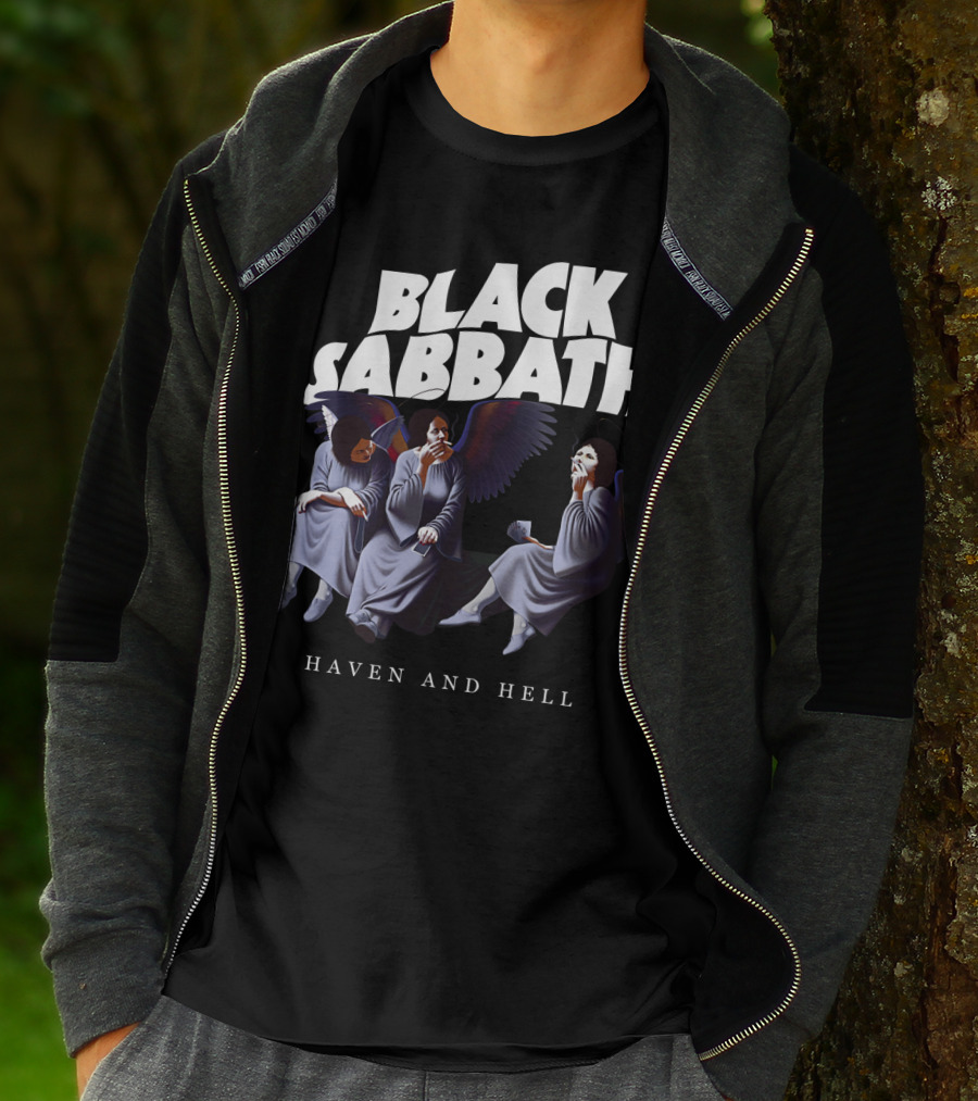 Black Sabbath Heaven And Hell Angels T-Shirt