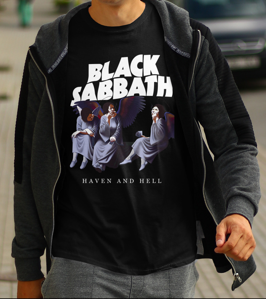 Black Sabbath Heaven And Hell Angels T-Shirt