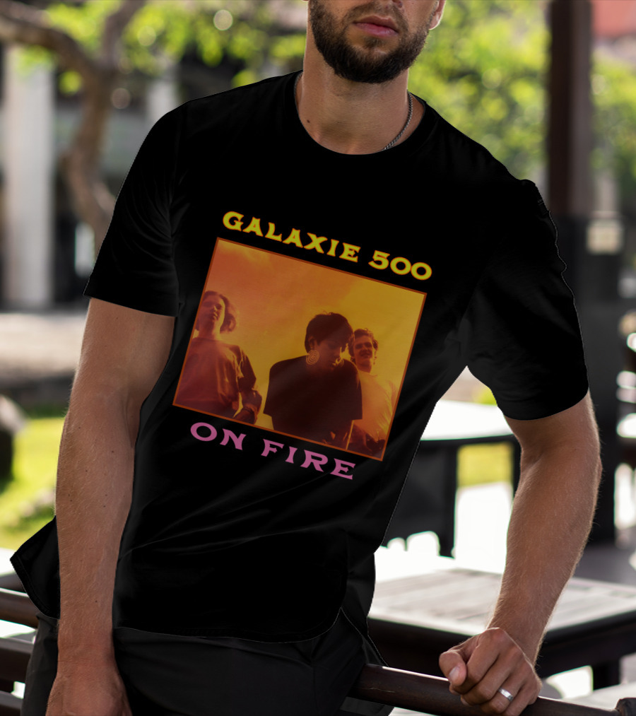 Galaxie 500 On Fire Album Cover T-Shirt