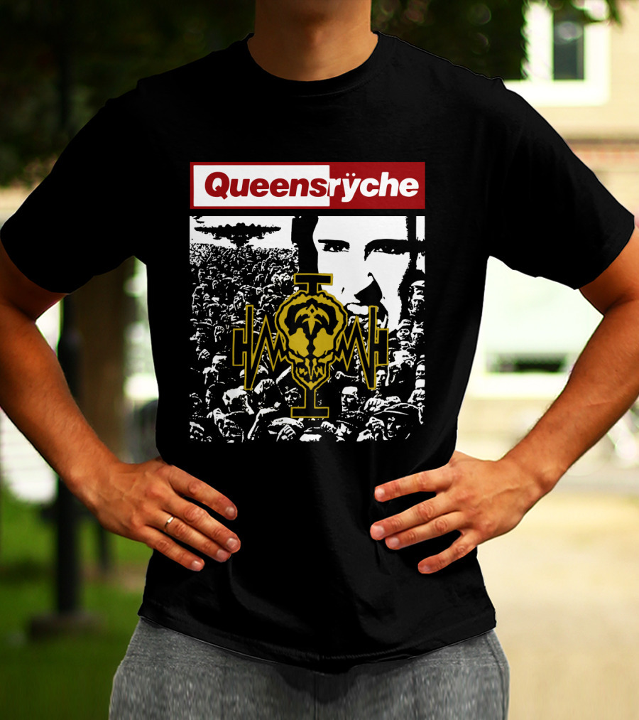 Queensrÿche Operation Mindcrime Album Artwork Iconic Skull T-Shirt