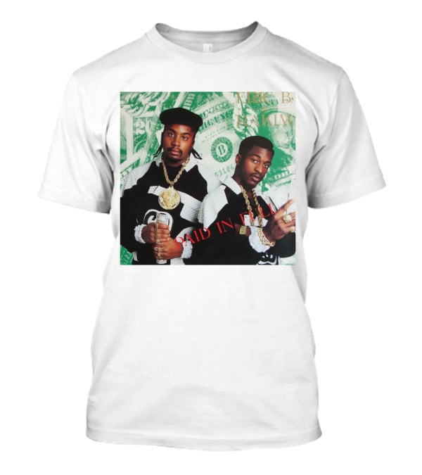 Eric B And Rakim Paid In Full Vintage Hip-Hop Album Cover T-Shirt