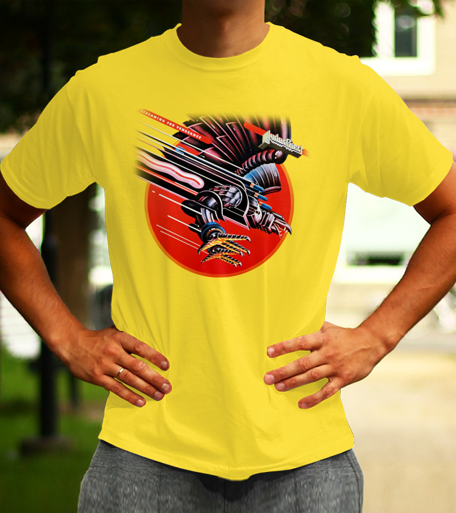 Judas Priest Screaming For Vengeance Metal Eagle T-Shirt