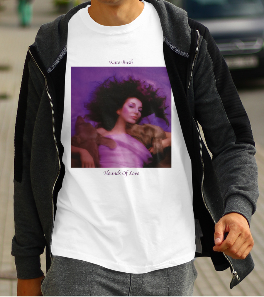 Kate Bush Hounds Of Love Album Cover Image T-Shirt