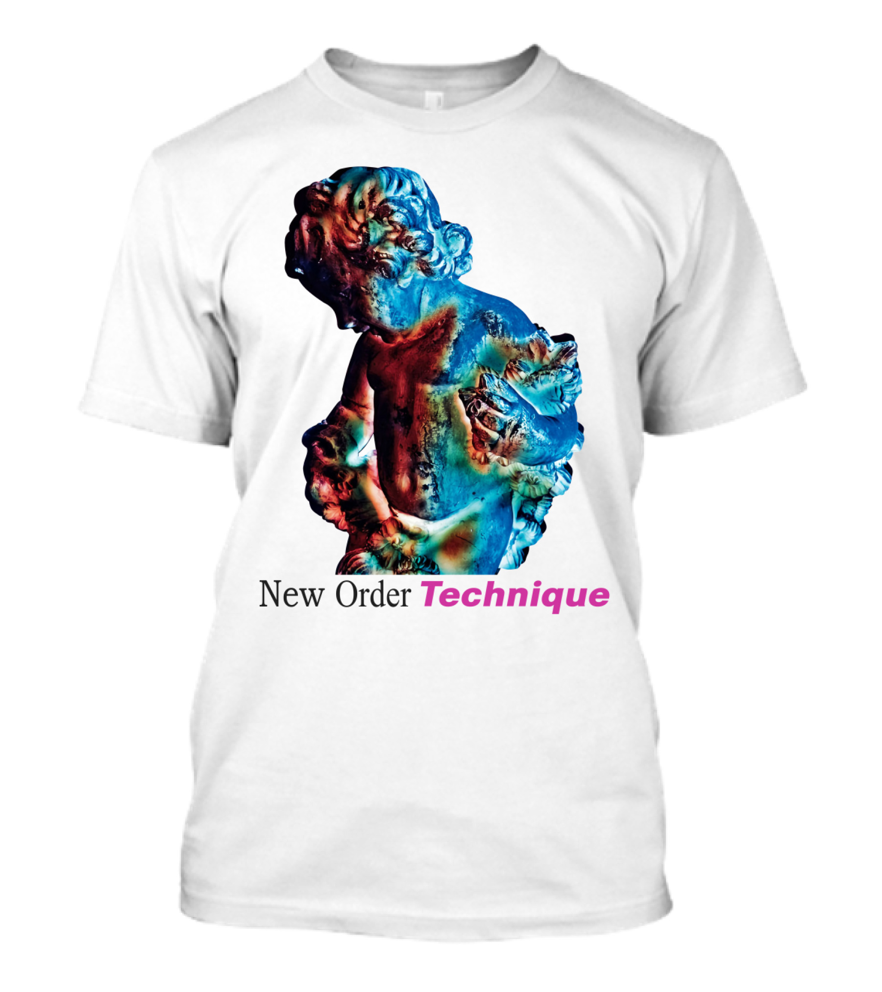 New Order Technique Album Sculpture T-Shirt