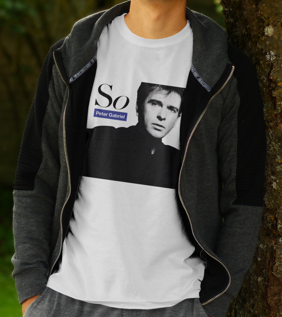 So Peter Gabriel Album Cover T-Shirt